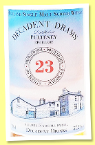 Pulteney 23 yo 2002/2025 (57.2%, Decadent Drams, refill barrel, 176 bottles)