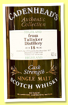 Talisker 18 yo 1979/1997 (63.2%, Cadenhead, Authentic Collection)