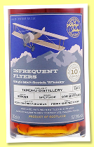 Tamdhu 10 yo 2013/2024 (57.9%, Infrequent Flyers, Pedro Ximenez puncheon finish, cask #800069, 698 bottles)