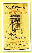 The Antiquary ‘De Luxe’ (43.5%, OB, blended Scotch, Wax & Vitale, Italy, 75cl, 1960s) The Antiquary ‘De Luxe’ (43.5%, OB, blended Scotch, Wax & Vitale, Italy, 75cl, 1960s)