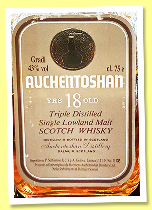Auchentoshan 18 yo (43%, OB, Soffiantino, 75cl, +/-1990)