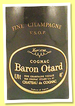 Baron Otard &lsquo;V.S.O.P.&rsquo; (40%, OB, Fine Champagne, +/-1980)