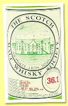 Benrinnes 1974/1987 (56.2%, Scotch Malt Whisky Society, #36.1) Benrinnes 1974/1987 (56.2%, Scotch Malt Whisky Society, #36.1)