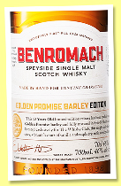 Benromach 13 yo &lsquo;Golden Promise Barley Edition&rsquo; (46%, OB, exclusive for The Whisky Club, Australia, first fill sherry cask, 2026)