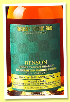 Benson 6 yo 2018/2024 (53%, Whisky Picnic Bar, Taiwan brandy, ex-Deanston barrel finish, cask #185, 243 bottles)