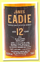Blair Athol 12 yo 2011/2024 (53.9%, James Eadie, for the UK, Cask Finish, refill oloroso hogshead, cask #369682, 244 bottles)