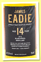 Blair Athol 14 yo 2009/2024 (55.3%, James Eadie, re-charred hogshead, cask #307364, 307 bottles)