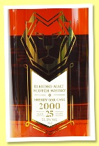 Blended Malt 25 yo 2000/2025 (51.2%, C. Dully Selection, sherry butt, cask #12, 200 bottles)