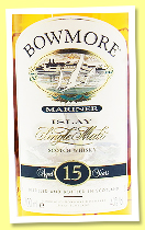 Bowmore 15 yo ‘Mariner’ (43%, OB, +/-2000) Bowmore 15 yo ‘Mariner’ (43%, OB, +/-2000)