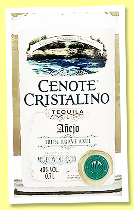 Cenote &lsquo;Cristalino Anejo&rsquo; (40%, OB, tequila, +/-2023)