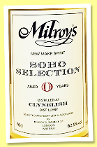 Clynelish 0 yo (62.9%, Milroy&rsquo;s, Soho Selection, New Make Spirit, 2026)