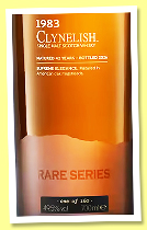 Clynelish 42 yo 1983/2026 (49.5%, OB, Rare Series, refill American oak hogshead, 160 bottles)