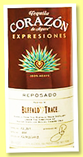 Corazon &lsquo;Expresiones Reposado&rsquo; (40%, OB, tequila, Buffalo Trace barrel, +/-2022)