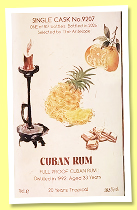 Cuban Rum 33 yo 1992/2025 (59.8%, The Antelope, cask #9207)