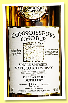 Dallas Dhu 50 yo 1971 (43.7%, Gordon & MacPhail, Connoisseurs Choice Heritage Collection, Refill American Hogshead, +/-2022/2026)