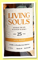 Dumbarton 25 yo ‘Batch 1’ (50.5%, Living Souls, refill barrels, 2025) Dumbarton 25 yo ‘Batch 1’ (50.5%, Living Souls, refill barrels, 2025)