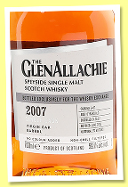 Glenallachie 2007/2025 (59.1%, OB, The Whisky Exchange Exclusive, virgin oak barrel, cask #6453, 272 bottles) Glenallachie 2007/2025 (59.1%, OB, The Whisky Exchange Exclusive, virgin oak barrel, cask #6453, 272 bottles)