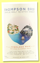 Highland Park 22 yo 2003/2026 (55.9%, Thompson Bros., refill sherry wood, 336 bottles) Highland Park 22 yo 2003/2026 (55.9%, Thompson Bros., refill sherry wood, 336 bottles)