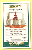 Himmaleh Spirits (56%, Habitation Velier, India, 2026) Himmaleh Spirits (56%, Habitation Velier, India, 2026)