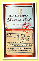 Jean-Luc Pasquet ‘Le Cognac de Joël - Lot N°88/82’ (49.2%, OB, Grande Champagne, 348 bottles) Jean-Luc Pasquet ‘Le Cognac de Joël - Lot N°88/82’ (49.2%, OB, Grande Champagne, 348 bottles)