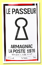 La Poste 1976/2026 (47.4%, Le Passeur, T&eacute;nar&egrave;ze, cask #157)