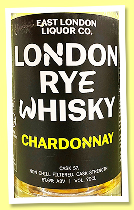 London Rye 2018/2023 &lsquo;Chardonnay&rsquo; (57.6%, OB, East London, England, cask #57)