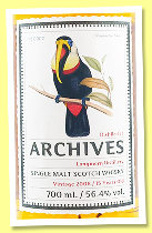 Longmorn 15 yo 2008/2024 (56.4%, Archives, for Taiwan, 2nd fill hogshead, cask #1178, 249 bottles) 