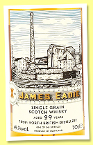 North British 29 yo 1995/2025 (49.9%, James Eadie, Distilleries of Great Britain & Ireland, refill hogshead, 361 bottles)