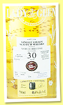 North British 30 yo 1995/2026 (41.6%, Lady of the Glen, refill bourbon barrel, cask #55185, 216 bottles) North British 30 yo 1995/2026 (41.6%, Lady of the Glen, refill bourbon barrel, cask #55185, 216 bottles)