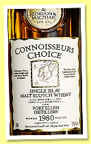 Port Ellen 45 yo 1980/2025 (57.6%, Gordon & MacPhail, Connoisseurs Choice Heritage Collection, refill American oak hogshead) Port Ellen 45 yo 1980/2025 (57.6%, Gordon & MacPhail, Connoisseurs Choice Heritage Collection, refill American oak hogshead)