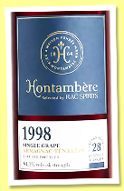 Pouch&eacute;gu 28 yo 1998/2026 (51.1%, Hontamb&egrave;re, T&eacute;nar&egrave;ze, cask #D5, 100 bottles)