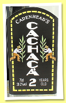 Prata Alambique Magnifica 2 yo (38%, Cadenhead, Brazil, Cacha&ccedil;a, Malternatives Release, +/-2020)