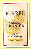 Prunier 1979 (53.7%, Ferrer, Collection Dame Jeanne, Petite Champagne, +/-2026) Prunier 1979 (53.7%, Ferrer, Collection Dame Jeanne, Petite Champagne, +/-2026)