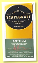 Scapegrace ‘Anthem’ (46%, OB, New Zealand, French oak + Manuka smoke, 2025) Scapegrace ‘Anthem’ (46%, OB, New Zealand, French oak + Manuka smoke, 2025)