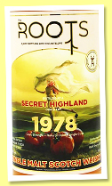 Secret Highland 42 yo 1978/2023 (43.6%, The Roots & The Antelope, refill sherry butt, cask # T30154, 221 bottles) 