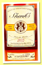 Shenk&rsquo;s Homestead Sour Mash (45.6%, OB, Kentucky Sour Mash, batch #L25E1902, 2,371 bottles, 2025 release)