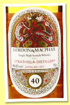Strathisla 40 yo 1977/2017 'Book of Kells' (46.6%, Gordon & MacPhail for Japan Import System, cask #389, refill hogshead, 163 bottles)