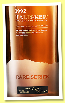 Talisker 33 yo 1992/2026 (60.1%, OB, Rare Series, 331 bottles) Talisker 33 yo 1992/2026 (60.1%, OB, Rare Series, 331 bottles)
