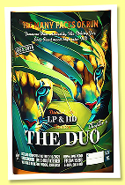 The Duo Chapter 4 (54.2%, The Whisky Jury, Long Pond & HD, Jamaica, refill bourbon, 183 bottles) 