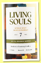 Torabhaig 7 yo &lsquo;Batch 1&rsquo; (51.5%, Living Souls, 1st fill bourbon barrel, 2025)