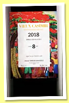 Vieux Casimir 8 yo 2018/2026 (50.8%, Velier, Haiti, clairin, ex-Caroni cask) 