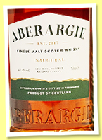 Aberargie ‘Inaugural’ (48.2%, OB, 2026) Aberargie ‘Inaugural’ (48.2%, OB, 2026)