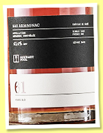 Château de Gaube 61 yo 1962/2023 (43.4%, Gourmet Pool, Bas-armagnac, 235 bottles) Château de Gaube 61 yo 1962/2023 (43.4%, Gourmet Pool, Bas-armagnac, 235 bottles)