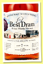 Glasgow 7 yo 2018/2025 (58.7%, Best Dram, 1st fill oloroso sherry butt finish, cask #18/1079, 651 bottles) Glasgow 7 yo 2018/2025 (58.7%, Best Dram, 1st fill oloroso sherry butt finish, cask #18/1079, 651 bottles)