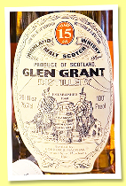 Glen Grant 15 yo (100° proof, OB, late 1970s) Glen Grant 15 yo (100° proof, OB, late 1970s)