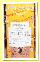 Glen Spey 12 yo 2014/2026 (59.1%, Lady of the Glen, pineau des Charentes rouge finish, cask #800873, 201 bottles)