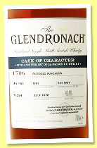 Glendronach 34 yo 1991/2026 ‘Cask of Character’ (49.4%, OB, 70th Anniversary of La Maison du Whisky, oloroso puncheon, cask #1766, 294 bottles) Glendronach 34 yo 1991/2026 ‘Cask of Character’ (49.4%, OB, 70th Anniversary of La Maison du Whisky, oloroso puncheon, cask #1766, 294 bottles)