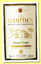 Hampden 10 yo 'Great House Distillery Edition 2026' (55%, OB, Jamaica) Hampden 10 yo 'Great House Distillery Edition 2026' (55%, OB, Jamaica)