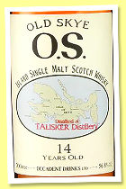 Old Skye 14 yo (56.8%, Decadent Drinks, Refill HHD + 1st fill Sherry Butt, 2026) Old Skye 14 yo (56.8%, Decadent Drinks, Refill HHD + 1st fill Sherry Butt, 2026)