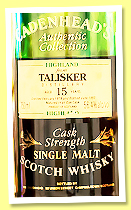 Talisker 15 yo 1978/1993 (56.4%, Cadenhead, Authentic Collection) Talisker 15 yo 1978/1993 (56.4%, Cadenhead, Authentic Collection)